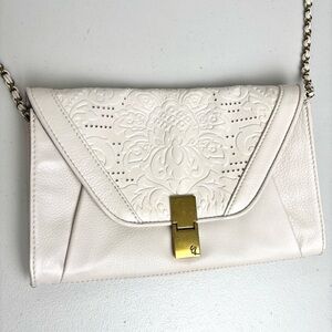 Elliott Lucca Purse Ivory Cream Clutch